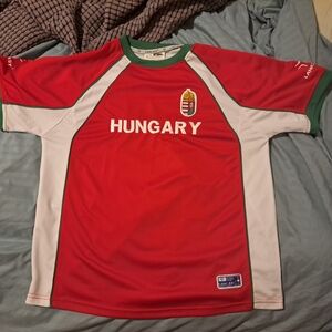 Lancast Red Hungary soccer/football Jersey